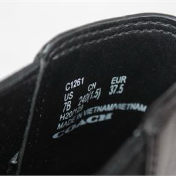 Coach Jude Leather Boot in Excellent condition size 7B - Picture 4 of 13